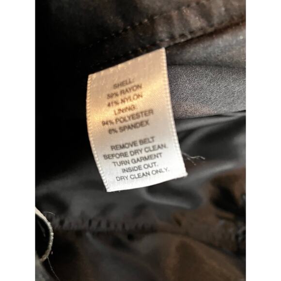 WHITE HOUSE BLACK MARKET Sequin Dress Size 14 Black Strapless Formal Cocktail - Picture 10 of 10